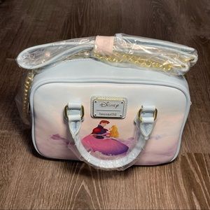 ❤️‍🔥 NEW LOUNGEfly X Disney Sleeping Beauty Castle Cross Body Bag Free Shipping